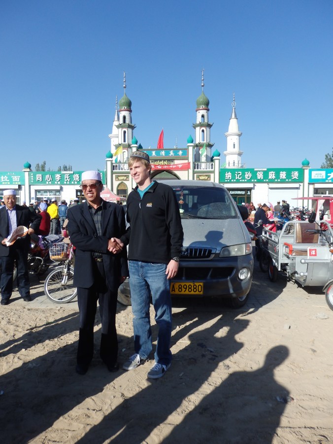 Per usual, Danny somehow ends up making friends, shaking hands, and kissing babies :)