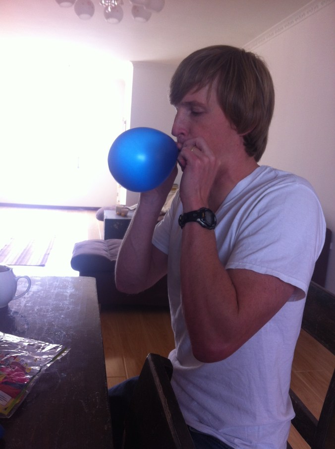 The preparations begin...