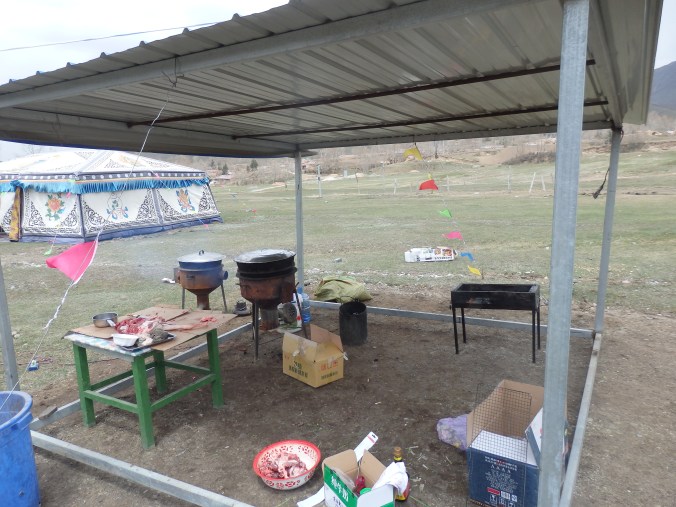 Our cooking/BBQ area!