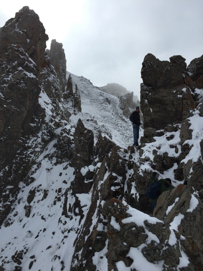 That's me waiting on the others to make a decision on who was staying and who was coming with!